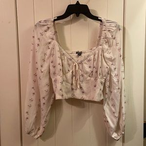 WildFable Cropped Shirt